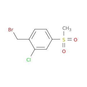 1-(Bromomethyl)-2-chloro-4-(methylsulfonyl)benzene