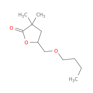 2(3H)-Furanone, 5-(butoxymethyl)dihydro-3,3-dimethyl-