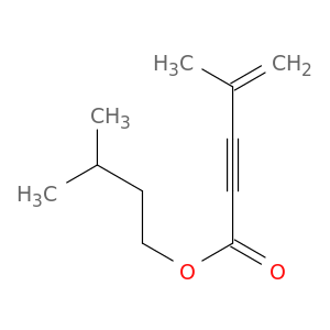 4-Penten-2-ynoic acid, 4-methyl-, 3-methylbutyl ester