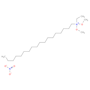1-Octadecanaminium, N-ethyl-N,N-dimethoxy-, nitrate