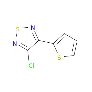 1,2,5-Thiadiazole, 3-chloro-4-(2-thienyl)-