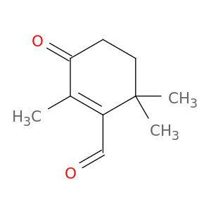 1-Cyclohexene-1-carboxaldehyde, 2,6,6-trimethyl-3-oxo-