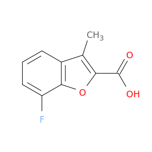 7-氟-3-甲基-苯并呋喃-2-羧酸