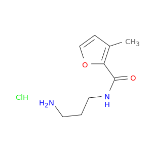 N-(3-aminopropyl)-3-methylfuran-2-carboxamide hydrochloride