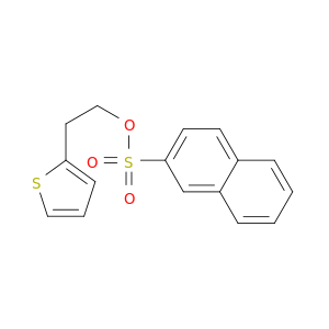 2-Naphthalenesulfonic acid, 2-(2-thienyl)ethyl ester
