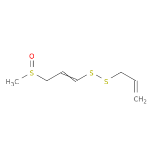 Disulfide, 3-(methylsulfinyl)-1-propenyl 2-propenyl