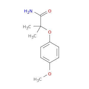 Propanamide, 2-(4-methoxyphenoxy)-2-methyl-