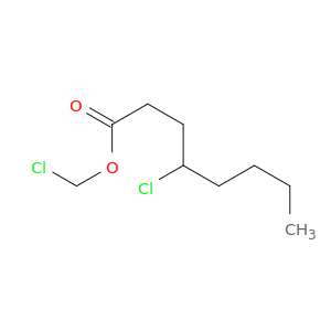 Octanoic acid, 4-chloro-, chloromethyl ester
