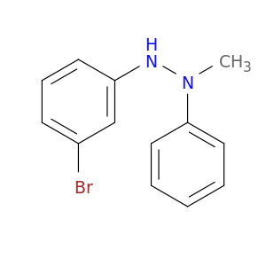 Hydrazine,2-(3-bromophenyl)-1-methyl-1-phenyl-