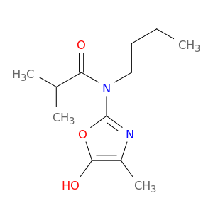 Propanamide, N-butyl-N-(5-hydroxy-4-methyl-2-oxazolyl)-2-methyl-