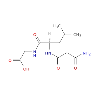 Glycine, N-[N-(3-amino-1,3-dioxopropyl)-D-leucyl]-