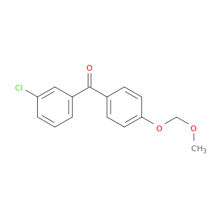 (3-Chlorophenyl)(4-(methoxymethoxy)phenyl)methanone