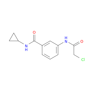 3-(2-Chloroacetamido)-N-cyclopropylbenzamide