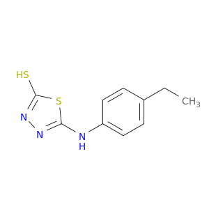 5-[(4-乙基苯基)氨基]-1,3,4-噻二唑-2(3H)-硫酮