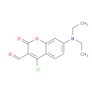 4-氯-7-(二乙基氨基)-2-氧代-2H-苯并吡喃-3-甲醛