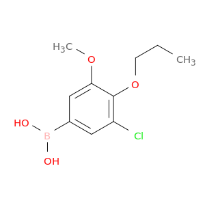 硼酸,B-(3-氯-5-甲氧基-4-丙氧基苯基)-