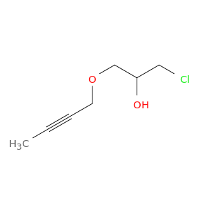 2-propanol, 1-(2-butynyloxy)-3-chloro-