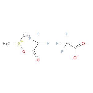 SULFONIUM, DIMETHYL[(2,2,2-TRIFLUOROACETYL)OXY]-, 2,2,2-TRIFLUOROACETATE (1:1)
