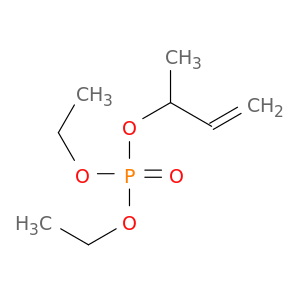 Phosphoric acid, diethyl 1-methyl-2-propenyl ester