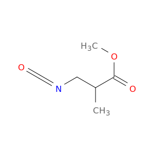 Propanoic acid, 3-isocyanato-2-methyl-, methyl ester