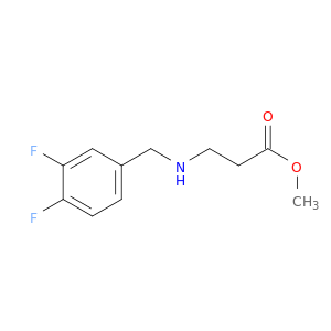 Methyl 3-{[(3,4-Difluorophenyl)methyl]amino}propanoate