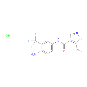 n-[4-氨基-3-(三氟甲基)苯基]-5-甲基-1,2-噁唑-4-甲酰胺盐酸盐