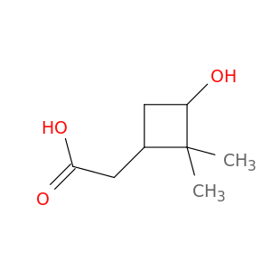 2-(3-hydroxy-2,2-dimethylcyclobutyl)acetic acid