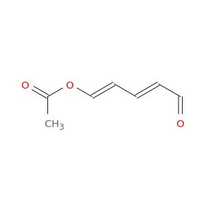 2,4-Pentadienal, 5-(acetyloxy)-, (E,E)-
