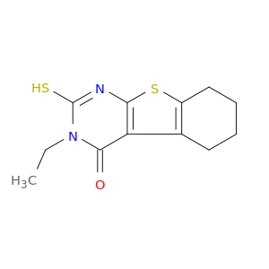 [1]Benzothieno[2,3-d]pyrimidin-4(1H)-one,3-ethyl-2,3,5,6,7,8-hexahydro-2-thioxo-