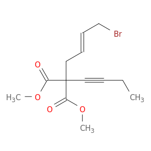 Propanedioic acid, [(2E)-4-bromo-2-butenyl]-2-butynyl-, dimethyl ester