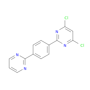Pyrimidine, 4,6-dichloro-2-[4-(2-pyrimidinyl)phenyl]-