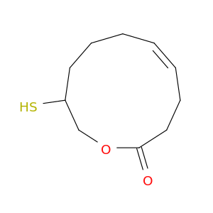 Oxacycloundec-5-en-2-one, 10-mercapto-, (E)-