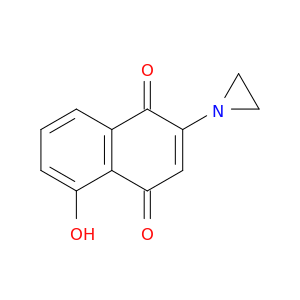 1,4-Naphthalenedione,2-(1-aziridinyl)-5-hydroxy-