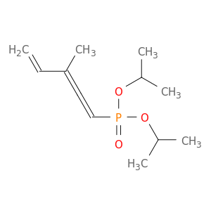 Phosphonic acid, (3-methyl-1,2,4-pentatrienyl)-, bis(1-methylethyl) ester