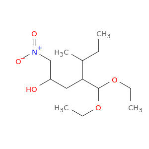 2-Heptanol, 4-(diethoxymethyl)-5-methyl-1-nitro-