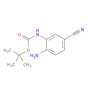 tert-Butyl N-(2-amino-5-cyanophenyl)carbamate