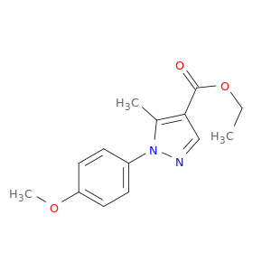 Ethyl 1-(4-methoxyphenyl)-5-methyl-1H-pyrazole-4-carboxylate