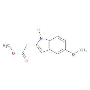 1H-Indole-2-aceticacid, 5-methoxy-, methyl ester