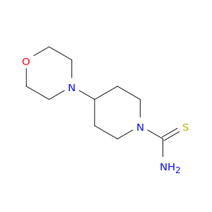 1-Piperidinecarbothioamide,4-(4-morpholinyl)-