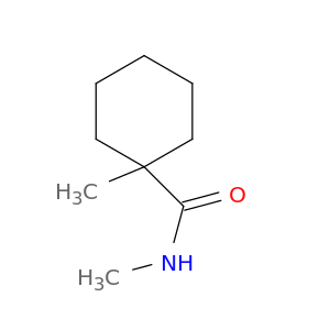Cyclohexanecarboxamide, N,1-dimethyl-