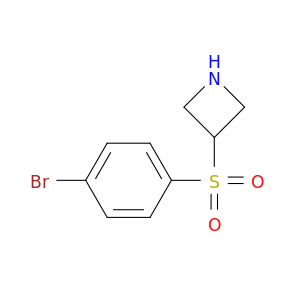 3-[(4-Bromobenzene)sulfonyl]azetidine