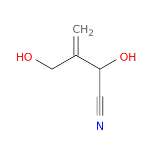 3-Butenenitrile, 2-hydroxy-3-(hydroxymethyl)-