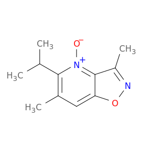 Isoxazolo[4,5-b]pyridine, 3,6-dimethyl-5-(1-methylethyl)-, 4-oxide