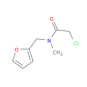 2-Chloro-N-(furan-2-ylmethyl)-N-methylacetamide