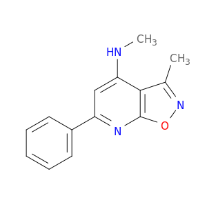 Isoxazolo[5,4-b]pyridin-4-amine, N,3-dimethyl-6-phenyl-