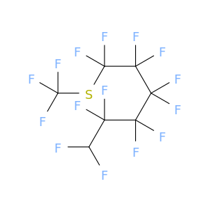 Hexane, 1,1,2,2,3,3,4,4,5,5,6,6-dodecafluoro-1-[(trifluoromethyl)thio]-