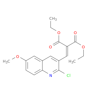 2-Chloro-6-methoxy-3-(2,2-diethoxycarbonyl)vinylquinoline