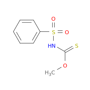 Carbamothioic acid, (phenylsulfonyl)-, O-methyl ester