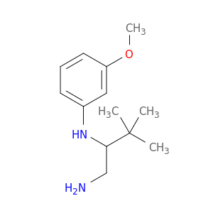 N-(1-amino-3,3-dimethylbutan-2-yl)-3-methoxyaniline