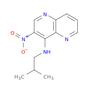 1,5-Naphthyridin-4-amine, N-(2-methylpropyl)-3-nitro-